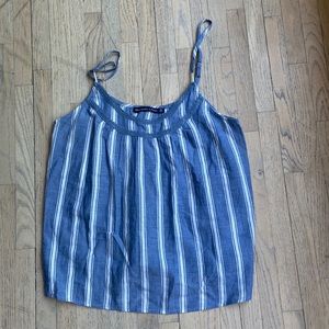 Blue and white stripped, extra small, from Abercrombie and Fitch